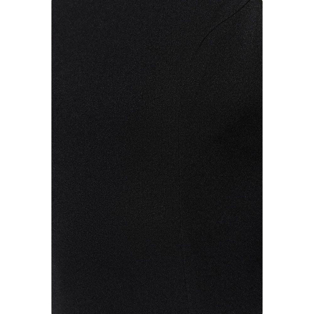 Trendyol Black Sleeveless Midi Bodycon Dress Women Size 42 - Picture 4 of 5